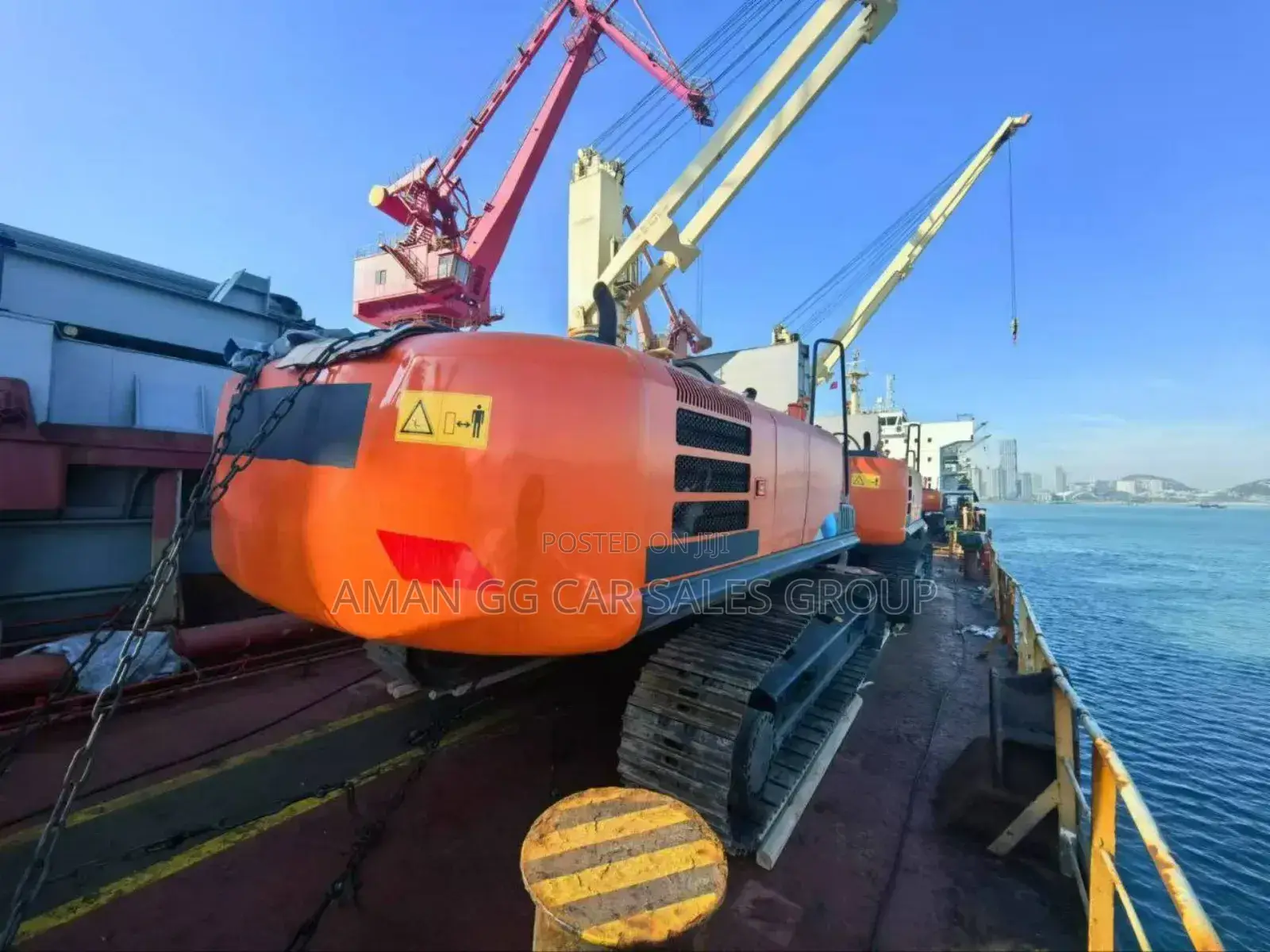 Hitachi. Excavator