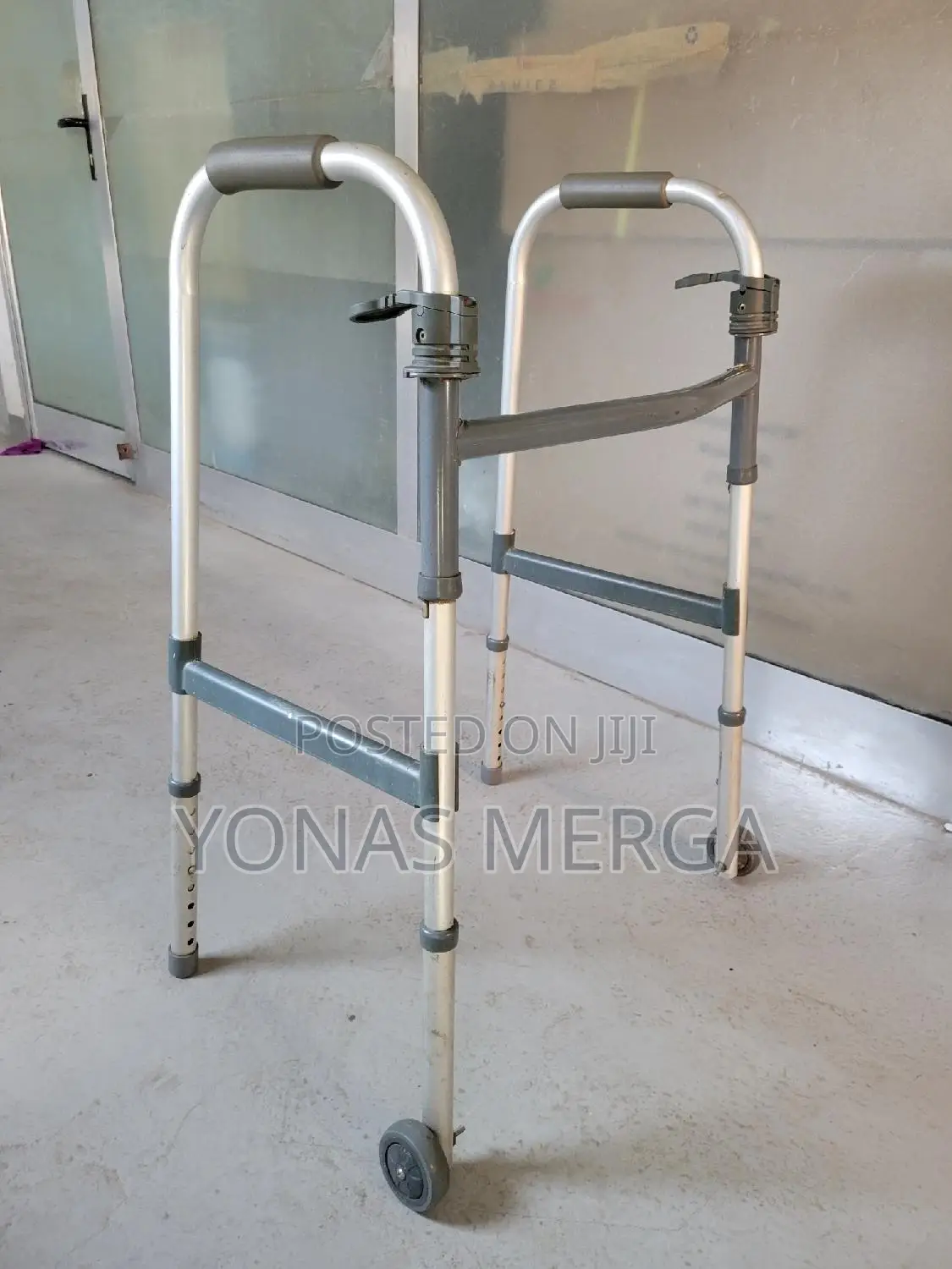 Disabled Four-Legged Walker balanced Frame Folding