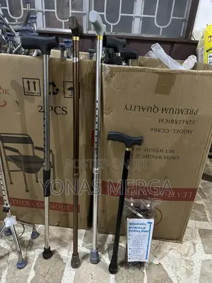 Walking Stick Easy Folding Adjustable፱婚-Non-Skid- Equipped