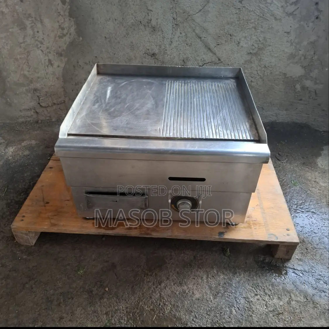 Linkrich Burger Grille *Used *60cm Surface *Half Half