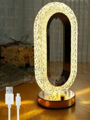 Led Crystal Table Lamp