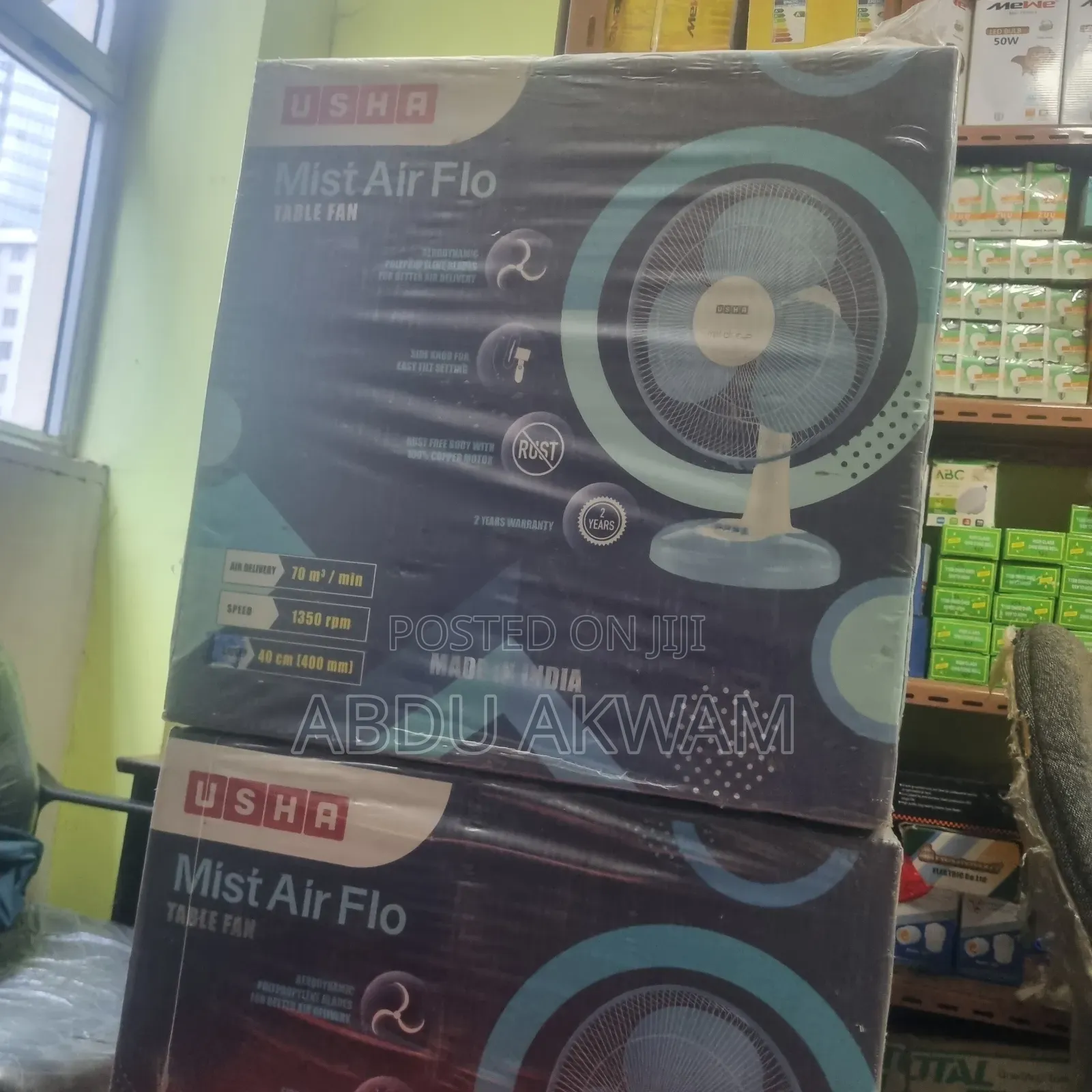 Usha Table Fan