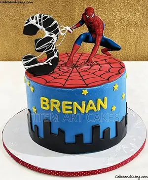 Spiderman Cake