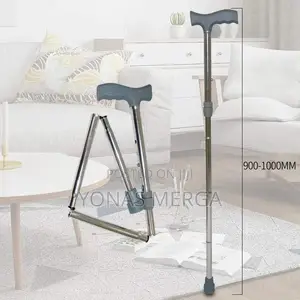 Walking Stick፸𡵓ziggy Tribase Folding Walking Stick (Silver)