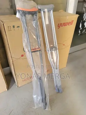 Push-Button Crutches፴祁folding Walker Stick駬፭elbow Crutches