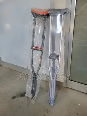 Pair Forearm Crutches፭冲crutch Wiz Soft Foam Offset Hand Grip