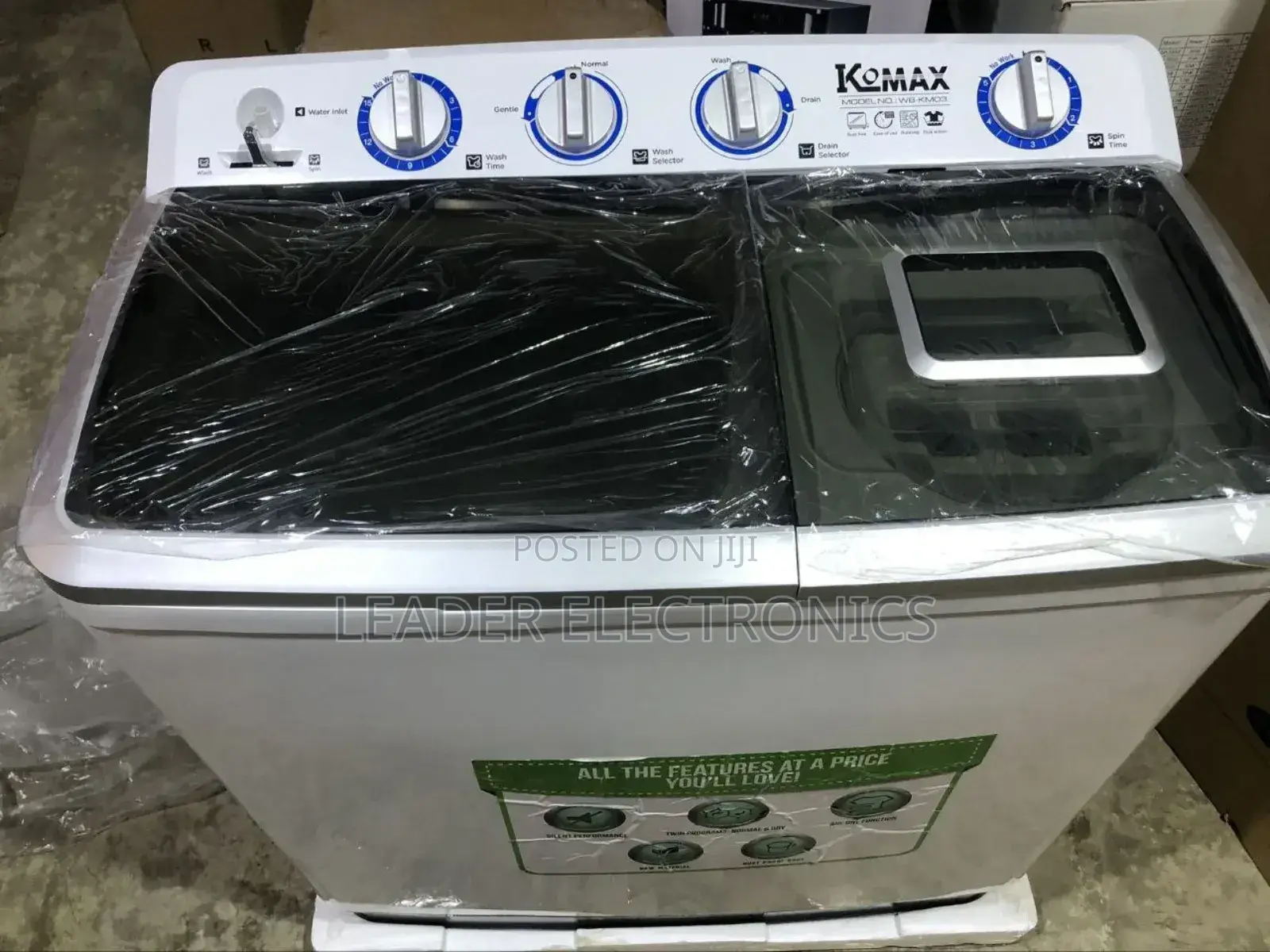 Komax Washing Machine 16.Kg