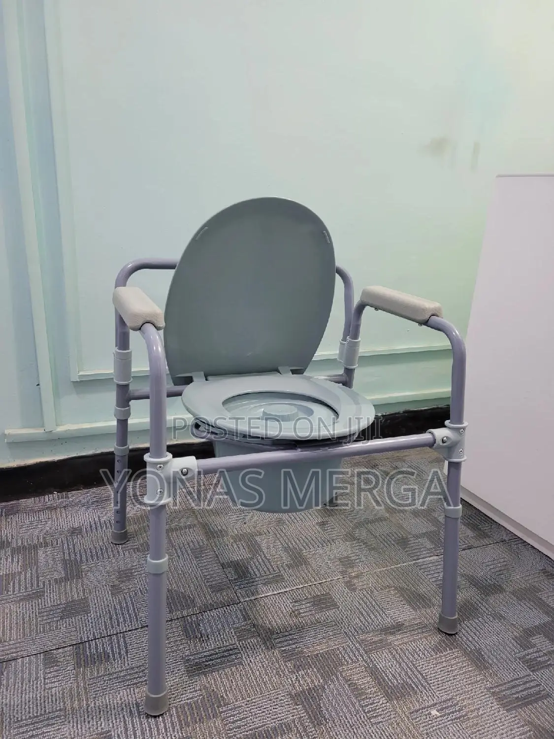 Toilet Chair፮扆folds Flat for Storage and Travel寲፺popo Chair