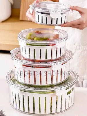 4pcs Acrylic Containers