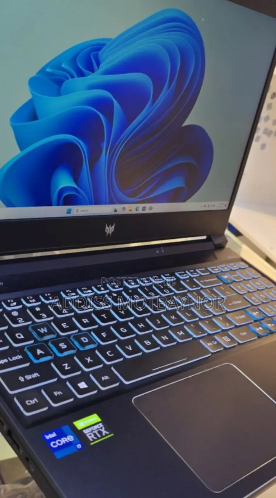 New Laptop Acer Predator Helios 300 16GB Intel Core I7 SSD 1T