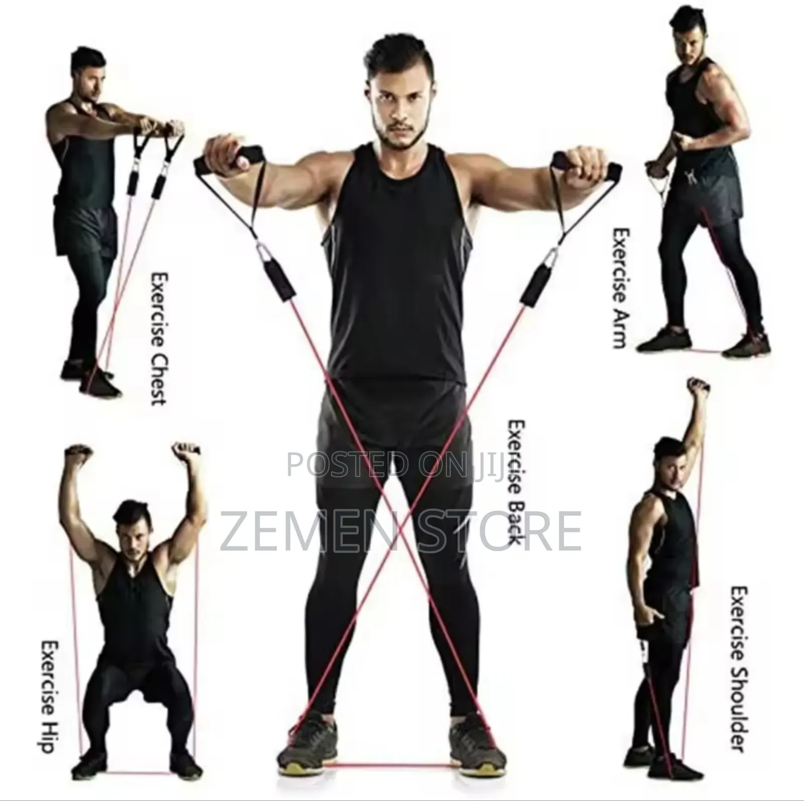 Quality Resistance Band ጠንካራ ሰውነት እና ያማረ የሰውነት ቅርፅ ለማምጣት