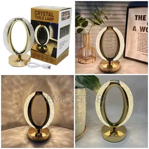 Usb Rechargeable Crystal Led Lamp – Touch Color Changing