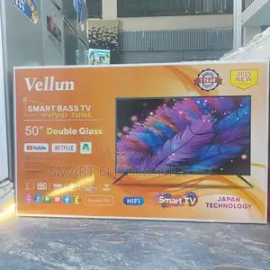 Vellum 50 Inch Tv Double Glass Smart Uhd Tv
