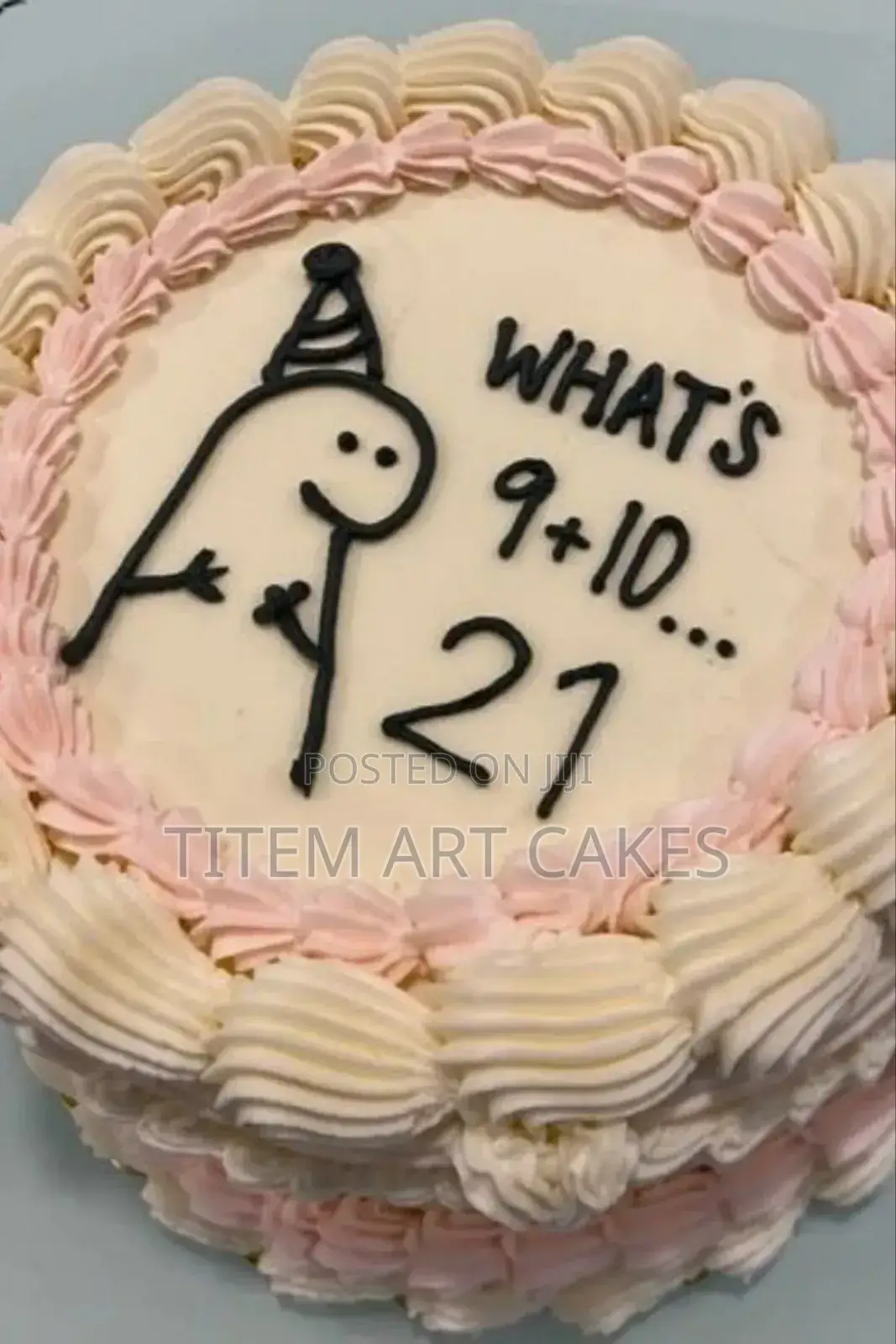 Fasting Custom Cake 1