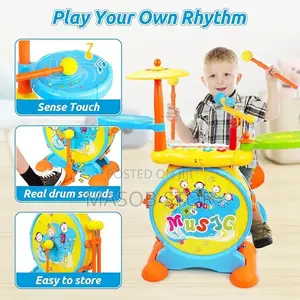 3 in 1 Musical Learning Toy 8 Keys Electronic Keyboard