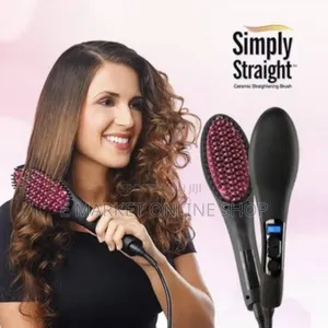 Simply Straight Ceramic Straighteners Brush