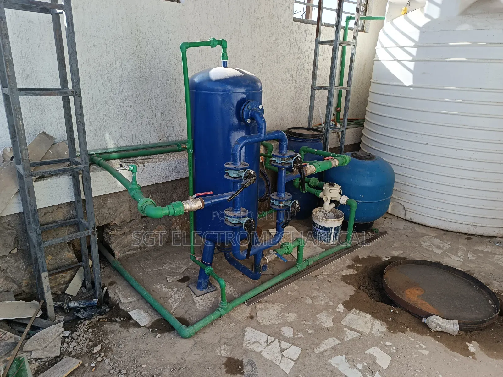 Water Softner, Manually Operated