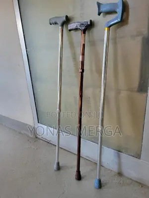 Walking Sticks, Often Called Crutches or Canes