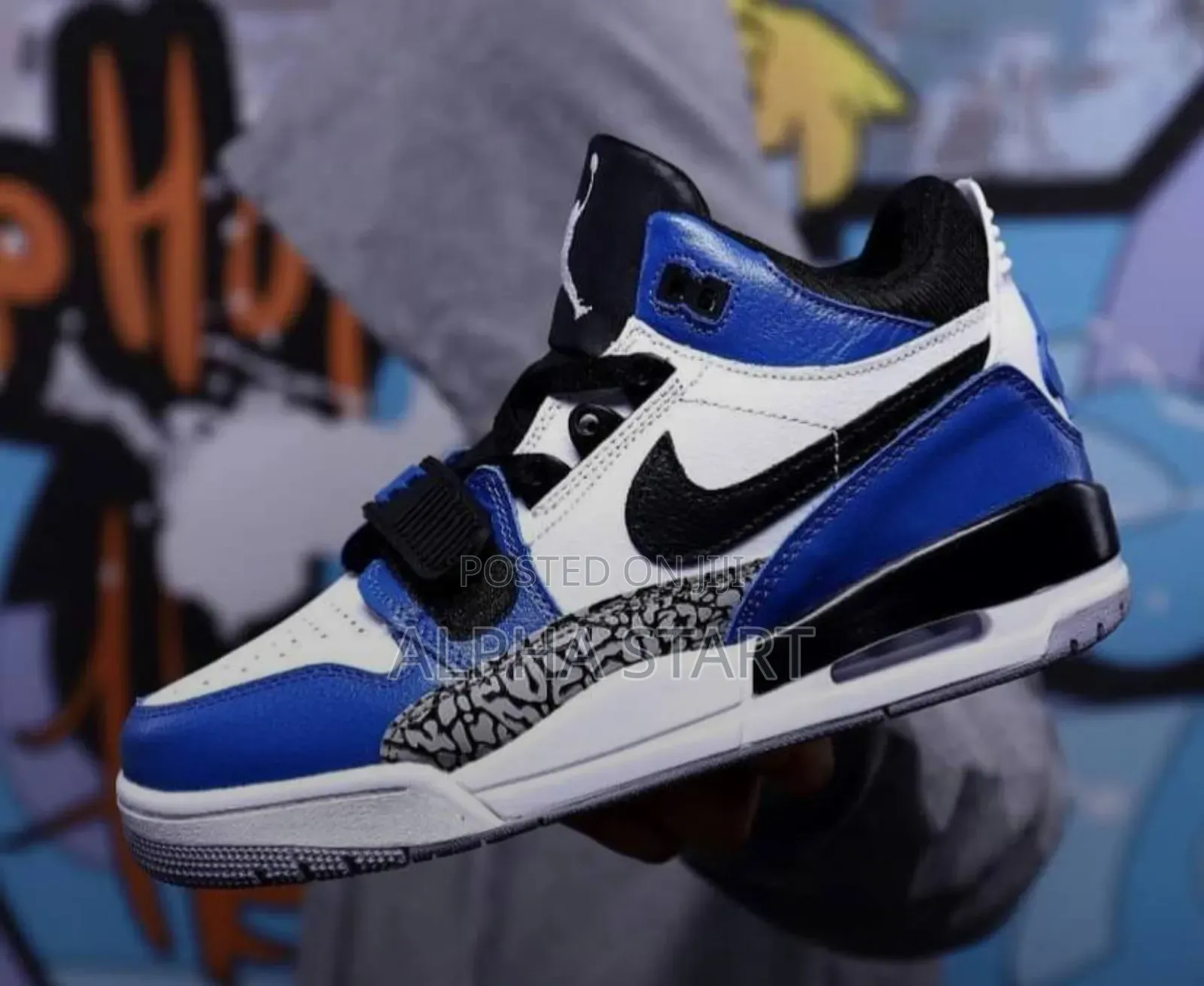 Just Don X Air Jordan Legacy 321 ‘Storm Blue’ Shoes
