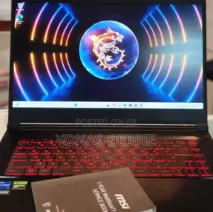 New Laptop MSI GF63 32GB Intel Core I5 SSD 512GB