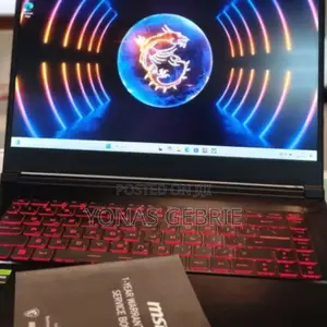 New Laptop MSI GF63 32GB Intel Core I5 SSD 512GB