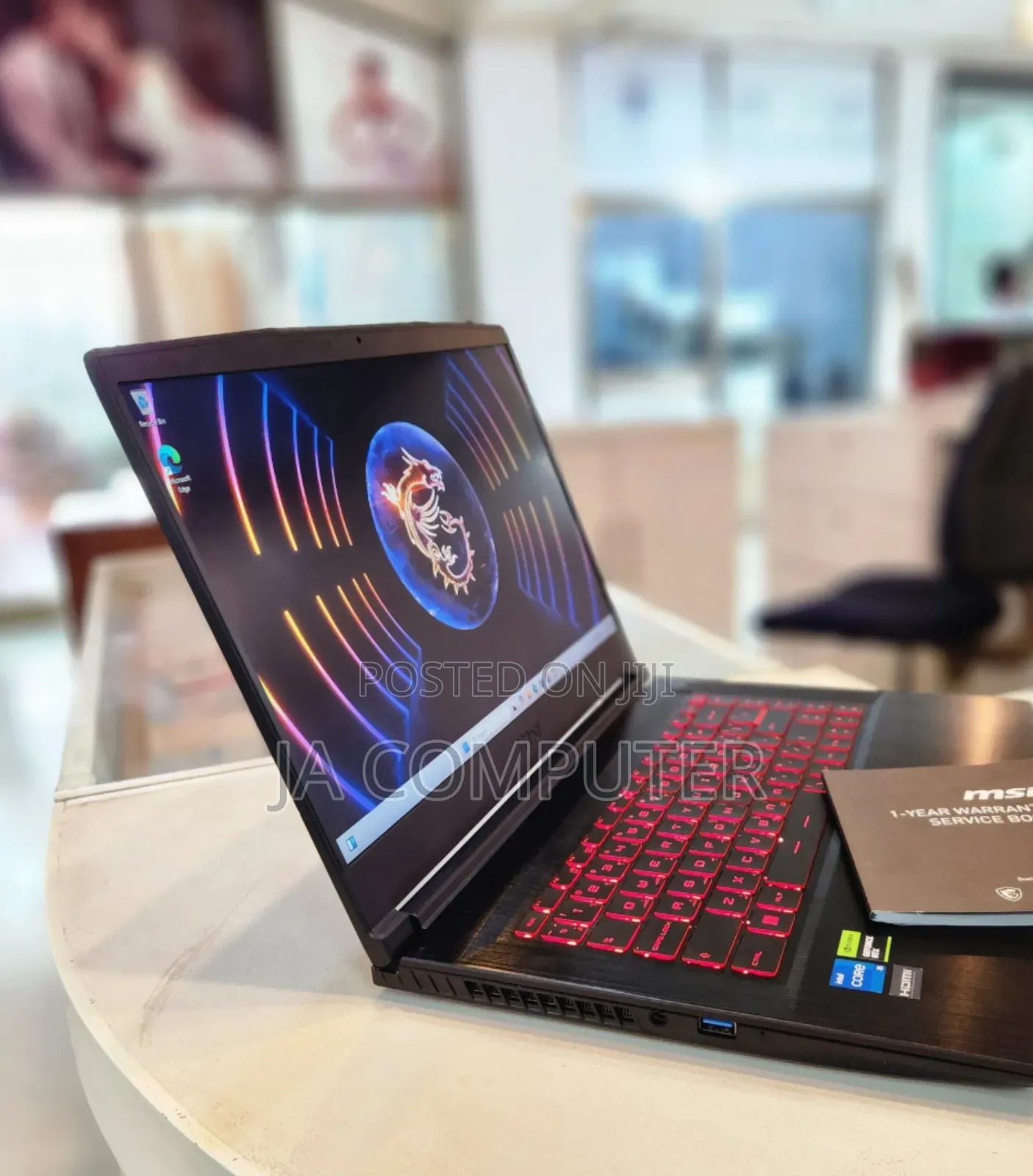 New Laptop MSI GF63 32GB Intel Core I5 SSD 512GB