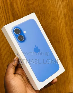 New Apple iPhone 16 256 GB Blue