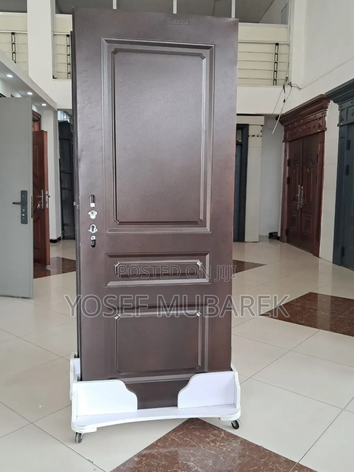 Secured Metal Door