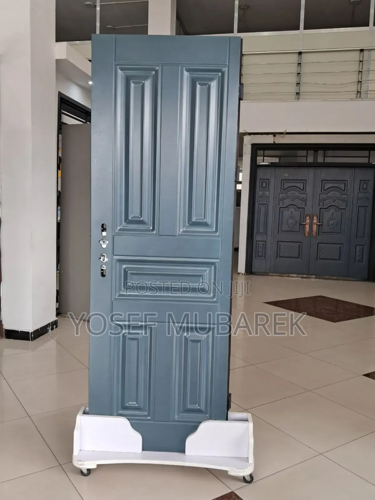 Secured Metal Door