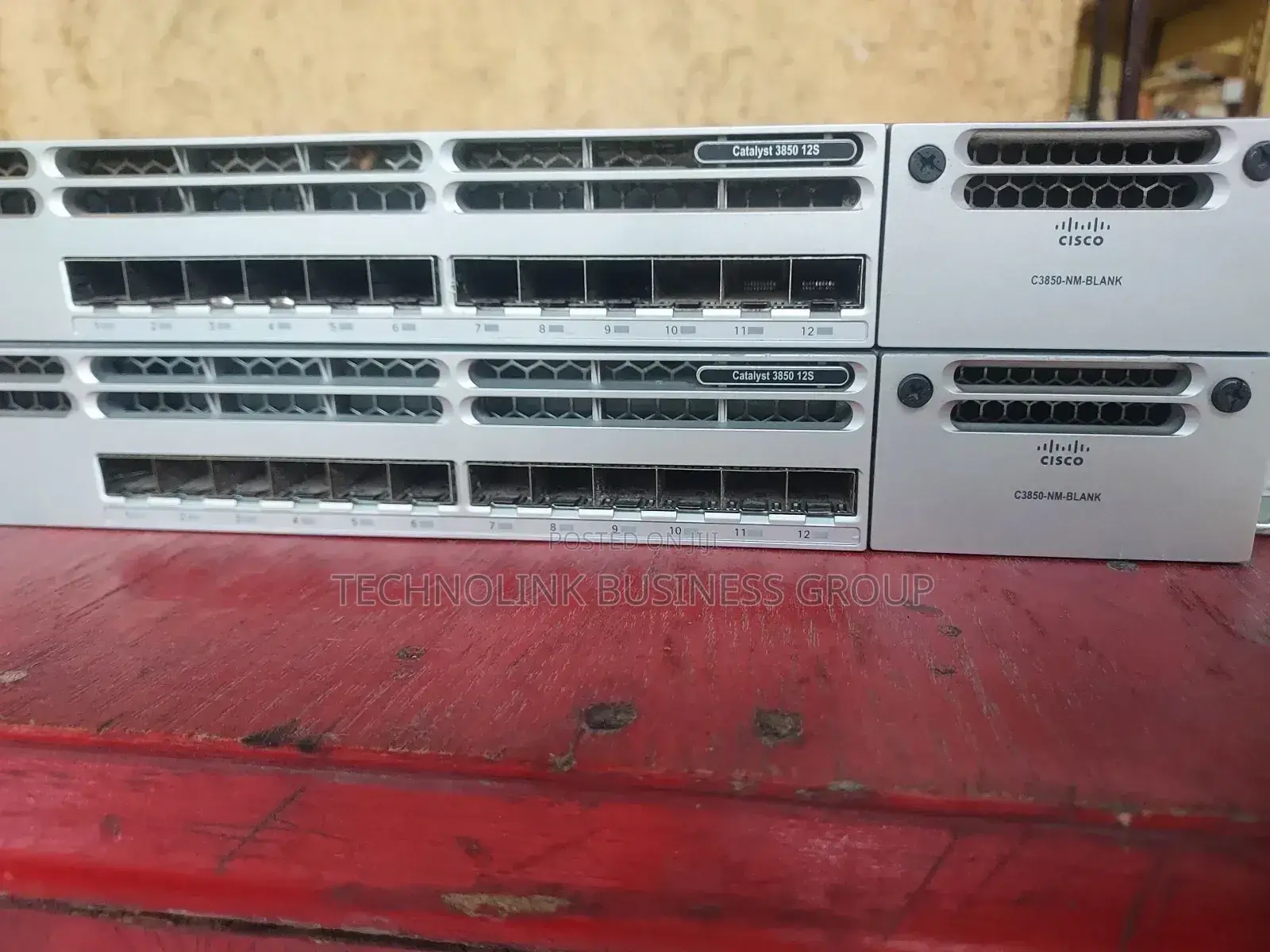 Cisco Catalyst Ws-C3850-12s Layer 3 12-Port SFP Fiber Switch (Qty: 2)