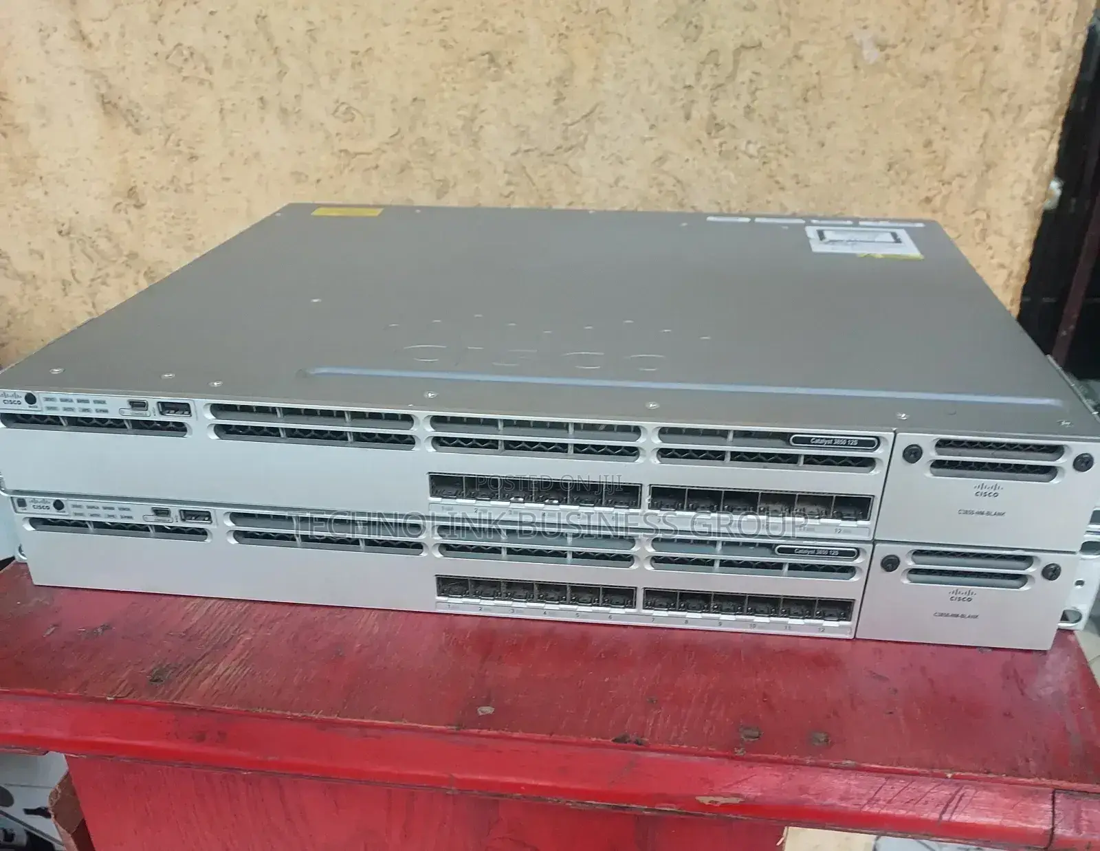 Cisco Catalyst Ws-C3850-12s Layer 3 12-Port SFP Fiber Switch (Qty: 2)