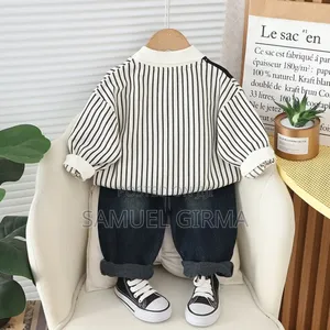 Boys Sweatshirt Top and Jeans Pant Set Size: 1-5 Years