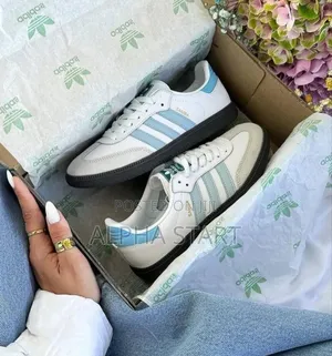  #Adidas  #Samba #Og "#Halo Blue" Shoes for Woman