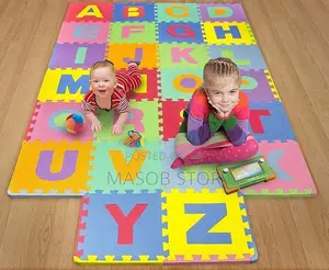 37 Pices Puzzle Mat / Puzzle Mat ተገጣጣሚ ምንጣፍ