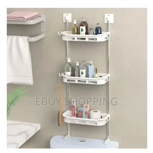 Versatile Storage Shelf – Perfect For Kitchen Bathroom!