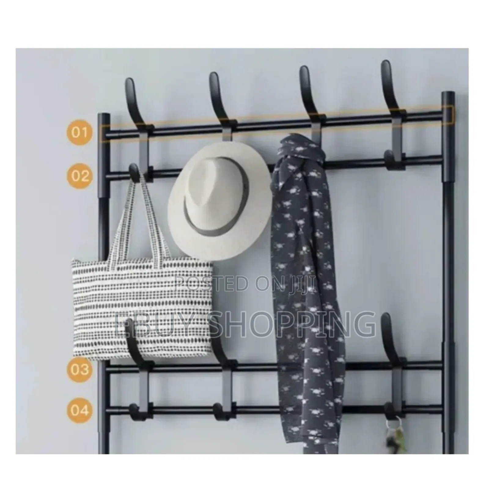 Functionality Acts as a Closet, a Shoe Rack, and a Storage Shelf