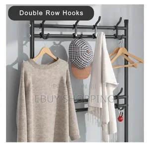 Functionality Acts as a Closet, a Shoe Rack, and a Storage Shelf