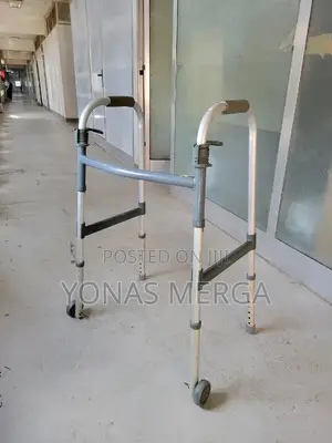 Walker With Wheels-Junior: 3 Inch Wheels (4ft.4in - 5ft.7in)