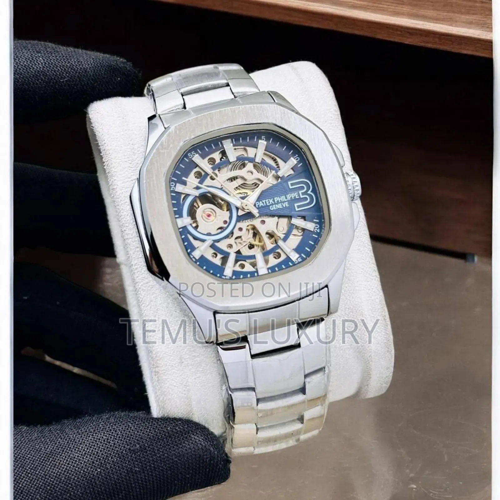 Automatic Patel Phillipe Watch Montre Luxe Aaa Watch Square