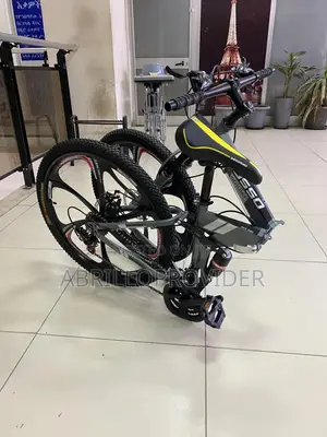 Folding Bergaso Bicycle 7 Marsh Full Suspension Original