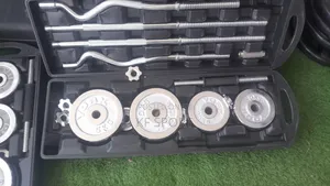 Adjustable Dumbbell Barbell Set Complete Home Gym Kit