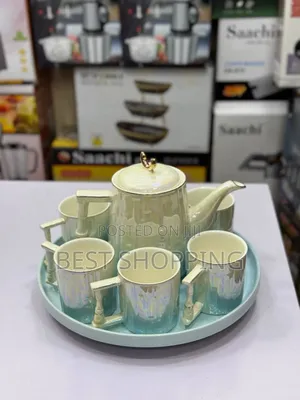 Tea and Milk Glassware ውበት ያላቸው ኮኘሌት