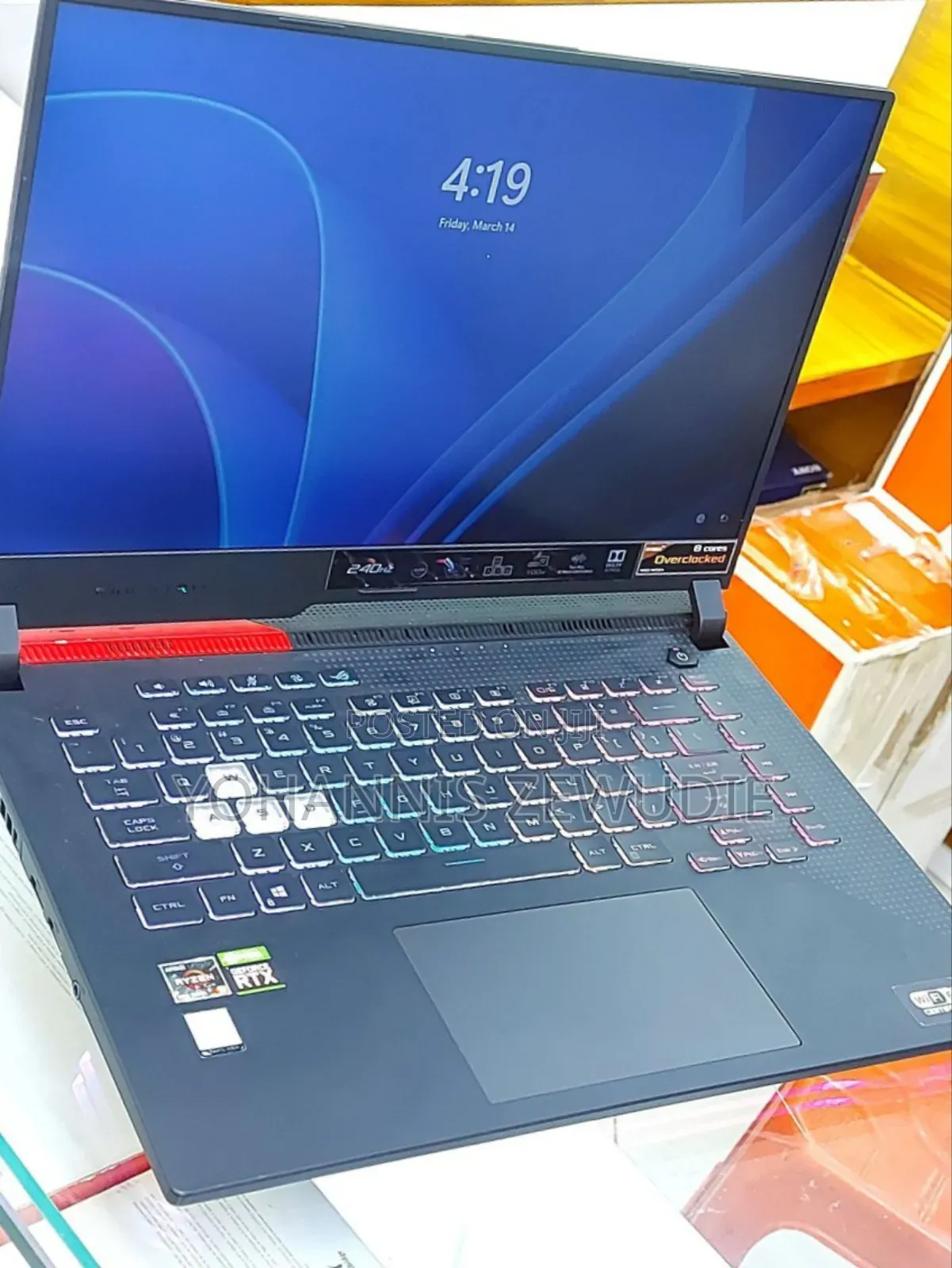 New Laptop Asus ROG Strix G15 16GB AMD Ryzen 9 SSD 1T