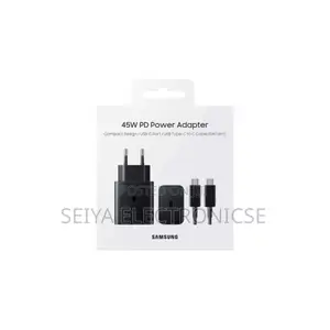 Samsung # Mobile Phone Charger 45w Super- Fast Charger
