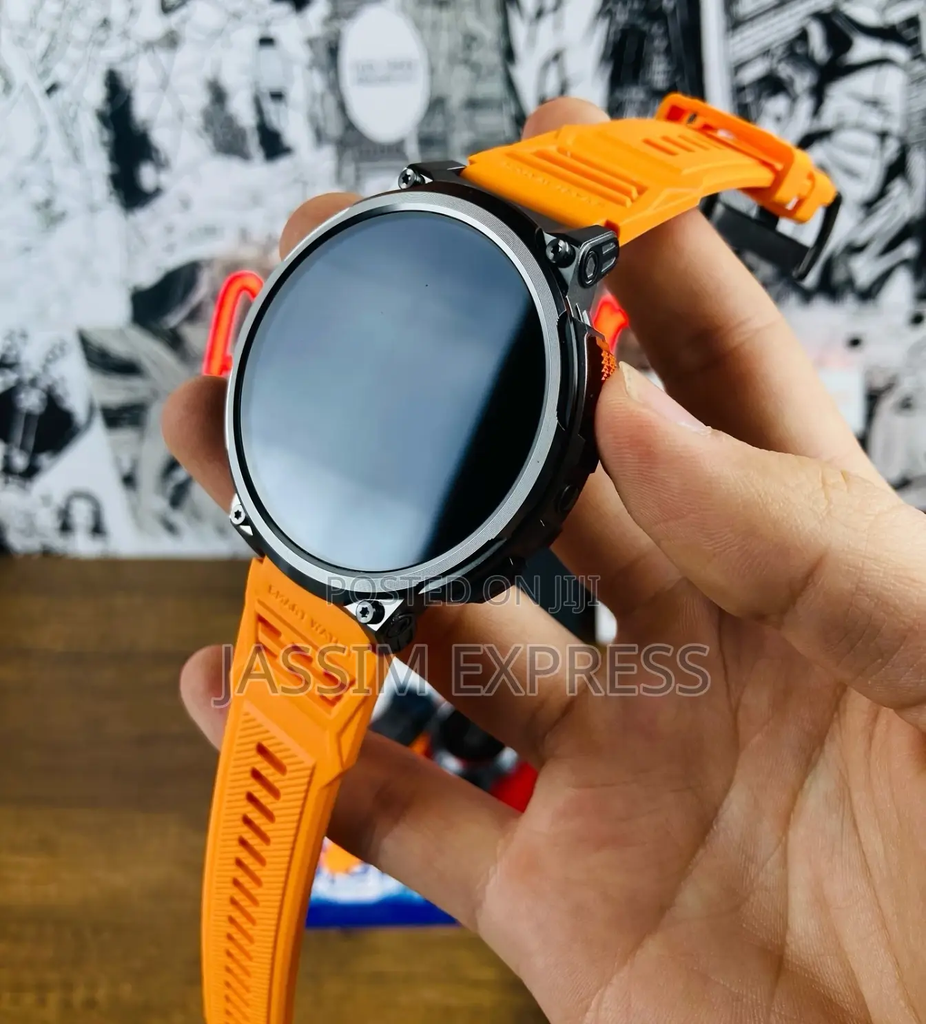 Germany Sport Edition Smart Watch (With Three Straps)