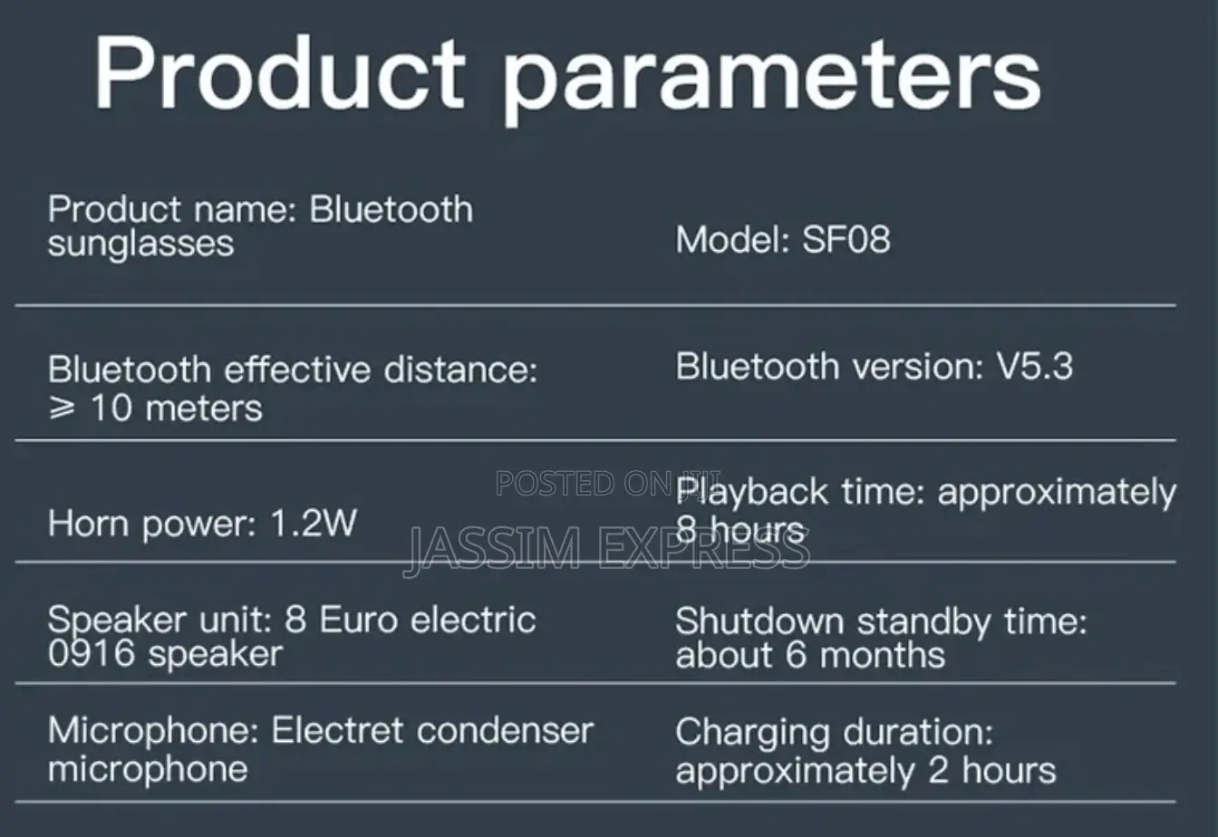 Smart Bluetooth Glass Uv Protection Anti Blue Light