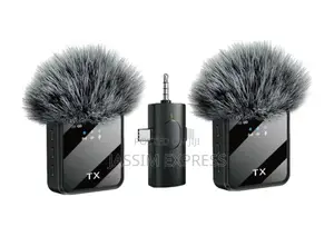 Dual Wireless Microphone With Intelligent Noise Reduction
