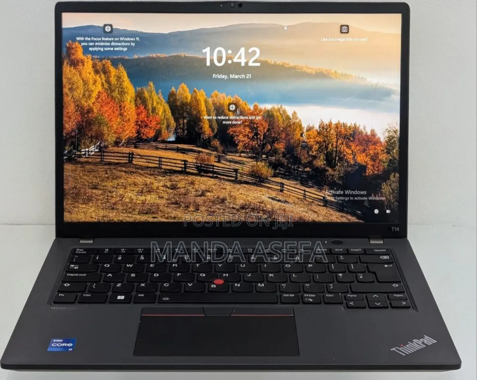 New Laptop Lenovo ThinkPad T14 G3 16GB Intel Core I7 SSD 512GB