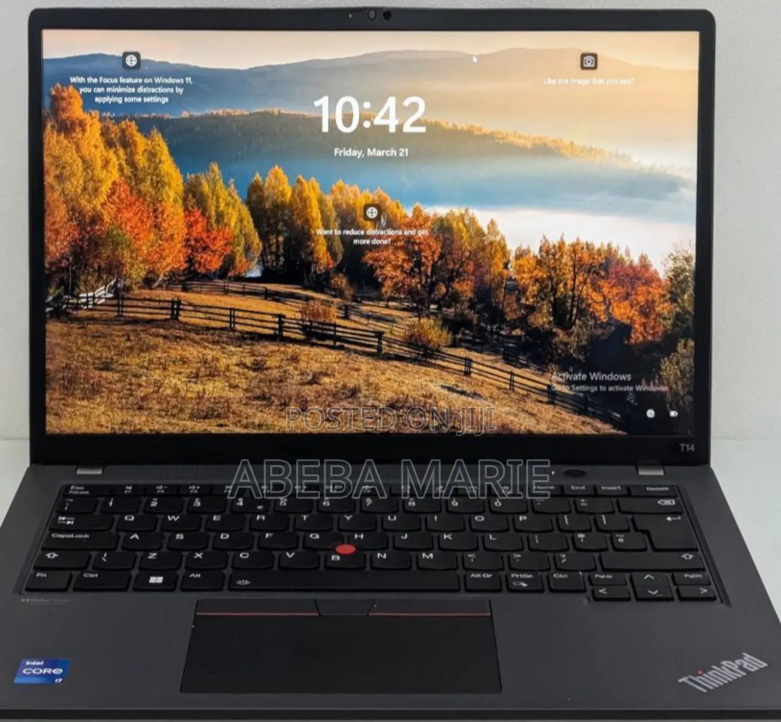 New Laptop Lenovo ThinkPad T14 16GB Intel Core I7 SSD 512GB