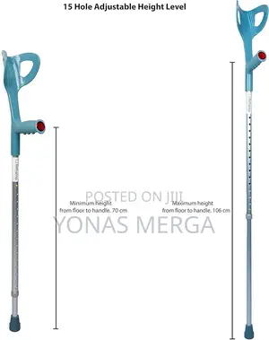 Aluminium Forearm/Elbow Crutches (2pices)፵斷kranchπ剩cranch